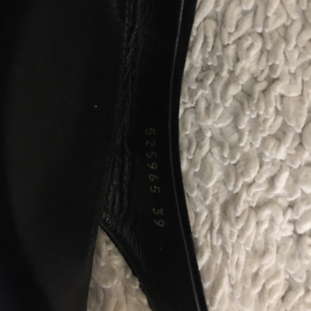 Balenciaga Black and Gold Sandals - Picture 6 of 10